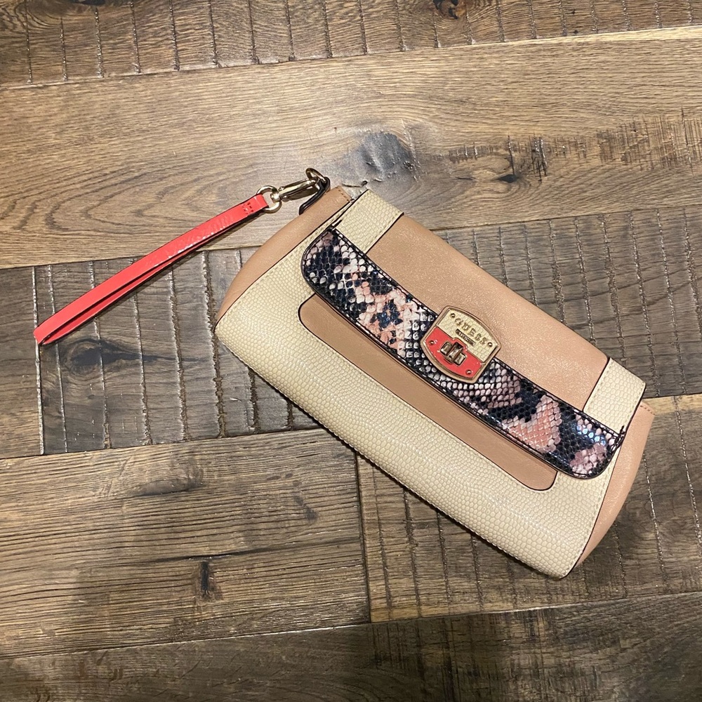 Guess oversized wristlet